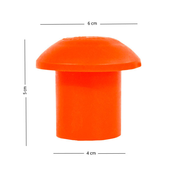 Tapón para Varilla Corrugada FTP Naranja CS075 3/8"- 3/4" - 2